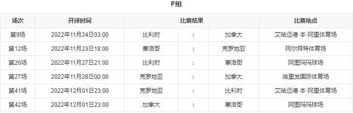 2022 卡達世界盃 巡禮之F組：各隊頭牌都有誰？